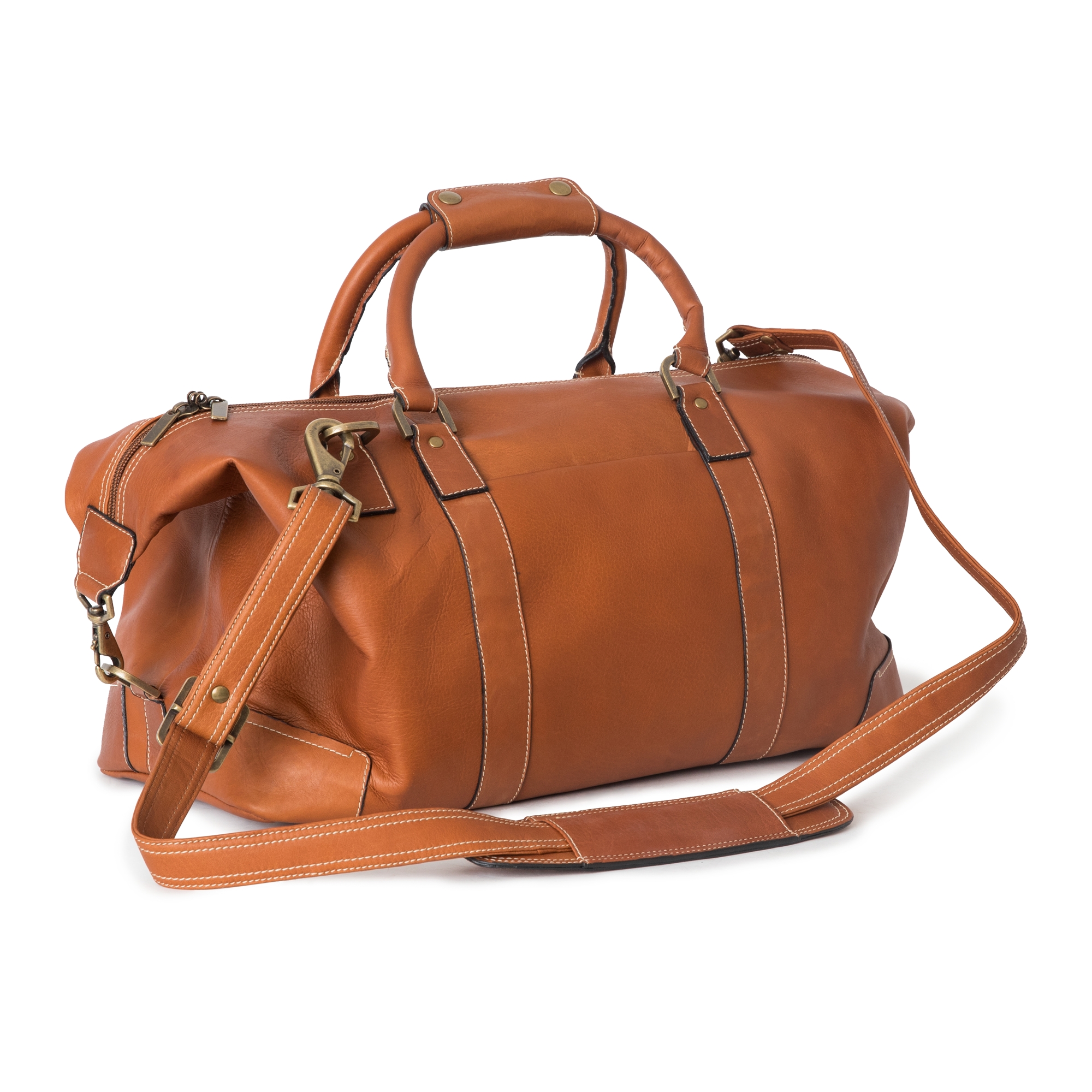 Buffalo Leather Duffle Bag (Roosevelt) | Buffalo Jackson