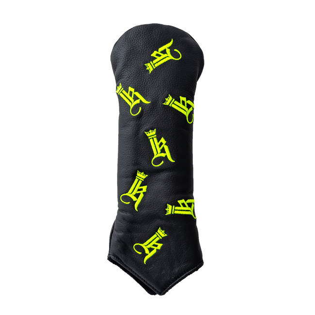 Dancing Head Cover, Black / Neon Yellow