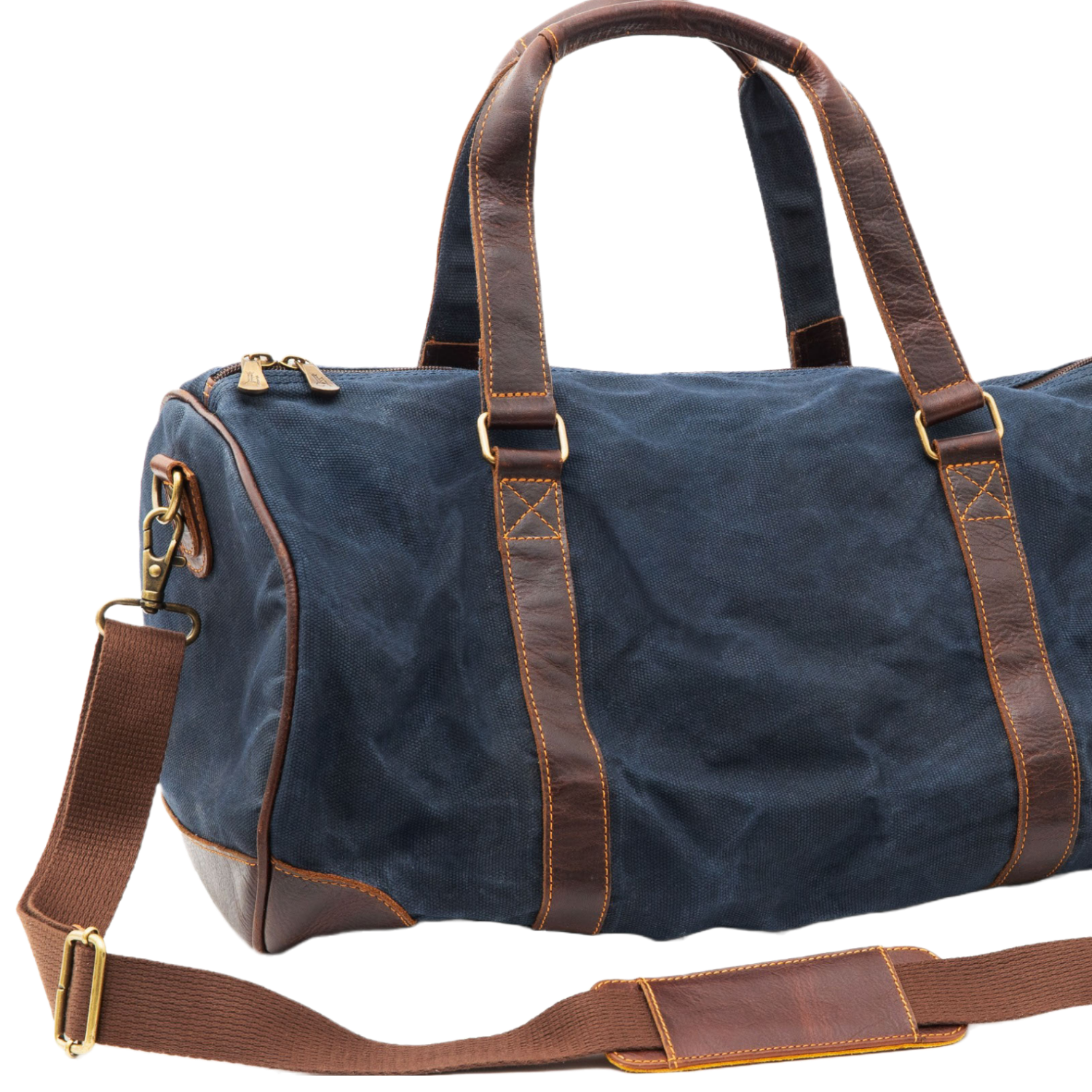 White Cap Waxed Canvas Duffle, Black by Rogue Industries