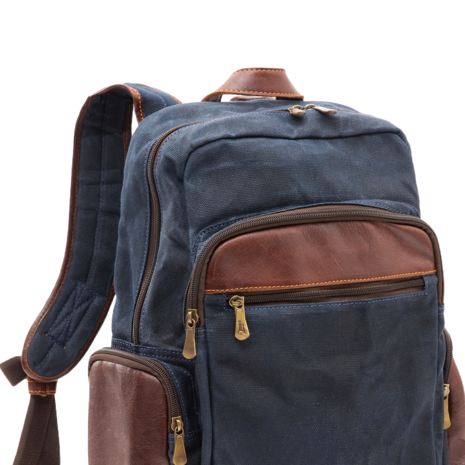 LAND Pack // Waxed Canvas Backpack - Bexar Goods Co.